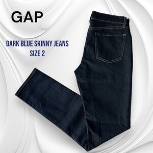 Women GAP Always Skinny 1969 Dark Blue Jeans Size 2